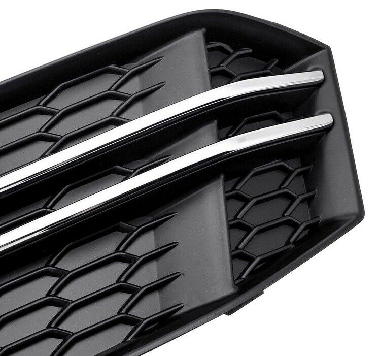 AUDI A4 B9 2015+ GRIGLIE FENDINEBBIA NIDO D'APE RS4 PARAURTI SLINE PROFILI CROM AUTOELEGANCERICAMBI