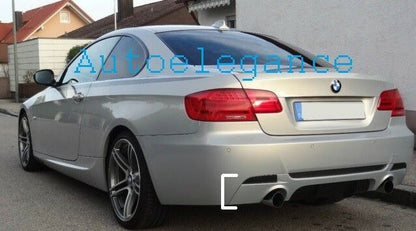 DIFFUSORE POSTERIORE M - BMW SERIE 3 E92 E93 06-13 SOTTO PARAURTI VETRORESINA