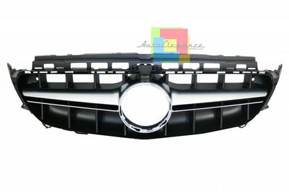 GRIGLIA ANTERIORE MERCEDES CLASSE E W213 2016+ PROFILO SATINATO MASCHERINA -
