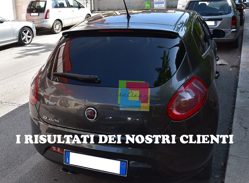 Spoiler Posteriore Per FIAT BRAVO II 2008-2012 - Alettone Tetto In Materiale Leggero E Resistente - Foto 5