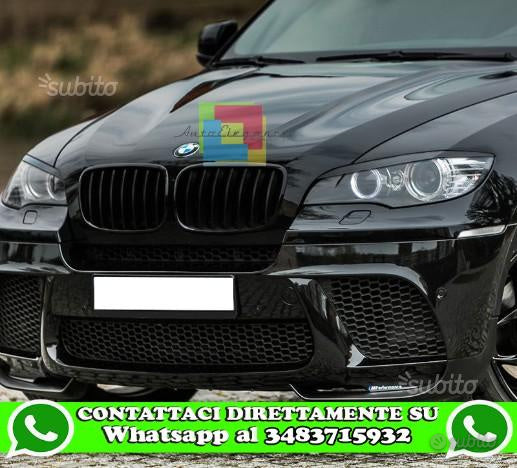 Bmw x6 e71 2008-2011 palpebre fari anteriori AUTOELEGANCERICAMBI