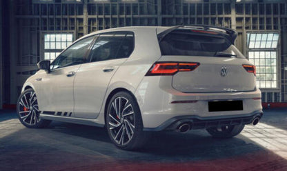 SIDE SKIRTS UNDER THE DOOR FOR VW GOLF 8 VIII GTI DESIGN IN ABS .-1