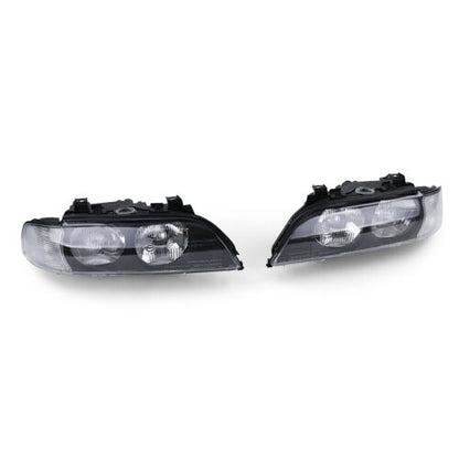 Headlights with white indicators right + left suitable for BMW 5 Series E39 95-00 