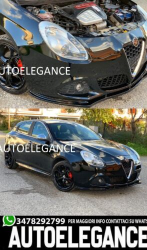 SPLITTER FOR ALFA ROMEO GIULIETTA 2010+ LIP SPOILER UNDER FRONT BUMPER ABS