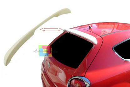 SPOILER POSTERIORE ALFA ROMEO MITO 2008-2016 SUL TETTO ALETTONE ABS QUADRIFOGLIO