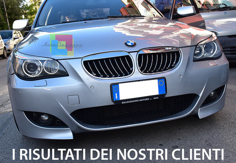 BMW SERIE 5 E60 E61 2003-2007 PARAURTI ANTERIORE M5 in ABS - TOP QUALITA' AUTOELEGANCERICAMBI