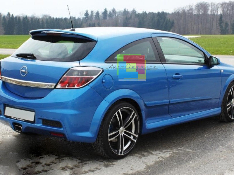 OPEL ASTRA H GTC 3 PORTE 2004-2010 SPOILER POSTERIORE SUL TETTO LOOK OPC