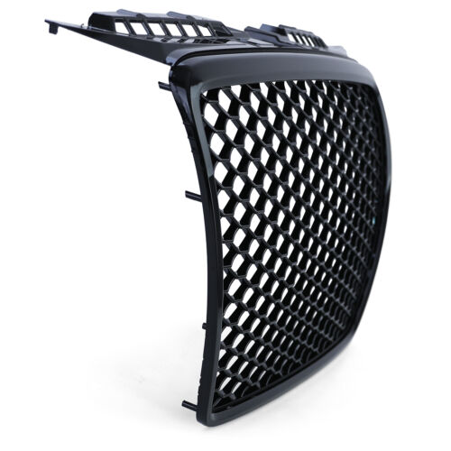 Gloss Black Honeycomb Grille Sports Radiator Grille Suitable for Audi A3 8P 05-08