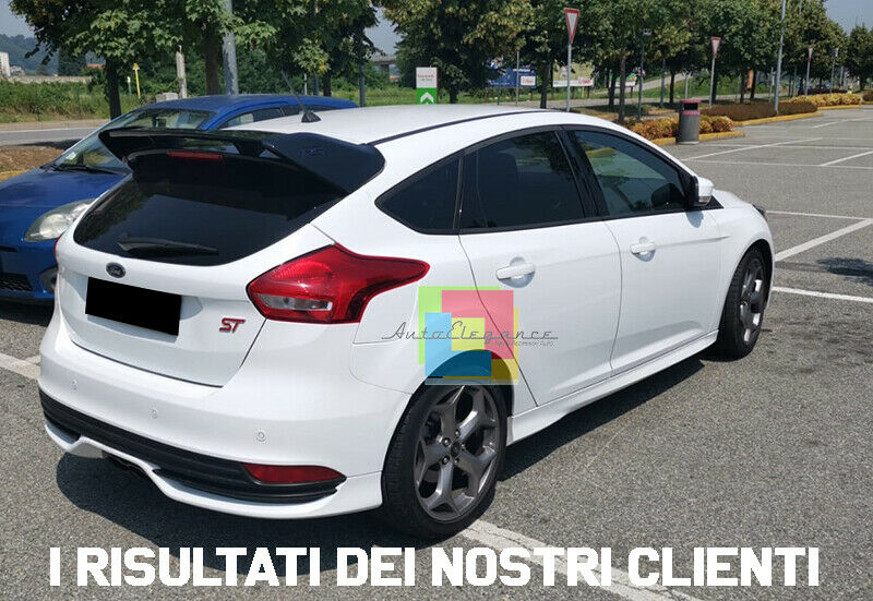 FORD FOCUS III MK3 5 PORTE 2011-2016 SPOILER POSTERIORE SUL TETTO LOOK RS .-.