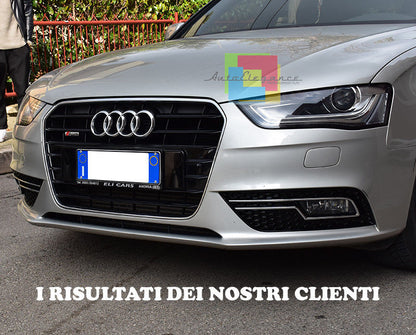 GRIGLIE FENDINEBBIA RS4 DETTAGLI CROMATI NIDO D'APE AUDI A4 B8 2012-2015 LIFT