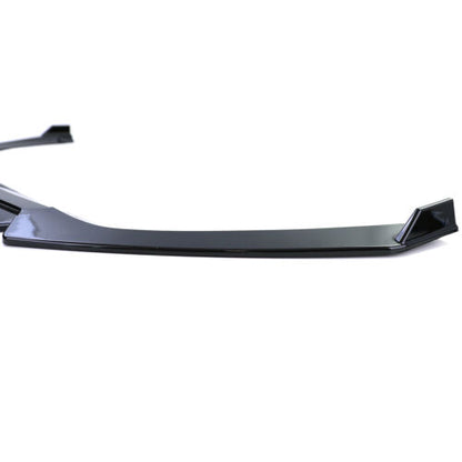 Gloss Black Performance Front Spoiler Lip for Seat Leon 5F Cupra 12-20