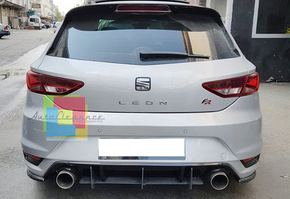 UNDER BUMPER SEAT LEON 5F REAR FLAPS SPOILER ABS LOOK FR
