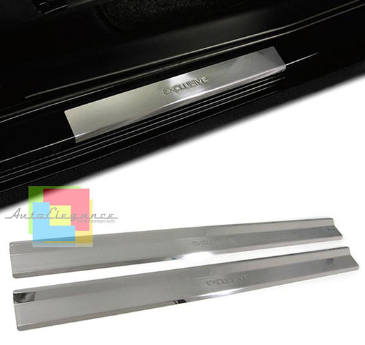 ALFA ROMEO 147 2000-2010 BATTITACCO ADESIVO LOOK EXCLUSIVE CROMATI 2 PEZZI AUTOELEGANCERICAMBI