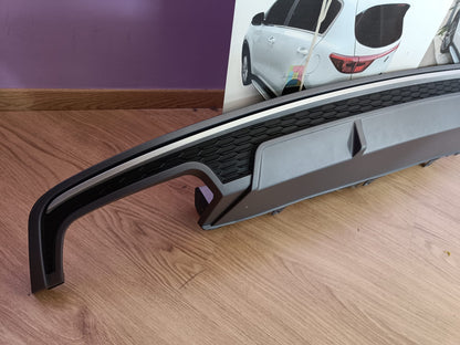 SOTTO PARAURTI PER AUDI A7 4G C7 2015-2018 DIFFUSORE POSTERIORE DESIGN S7 0250