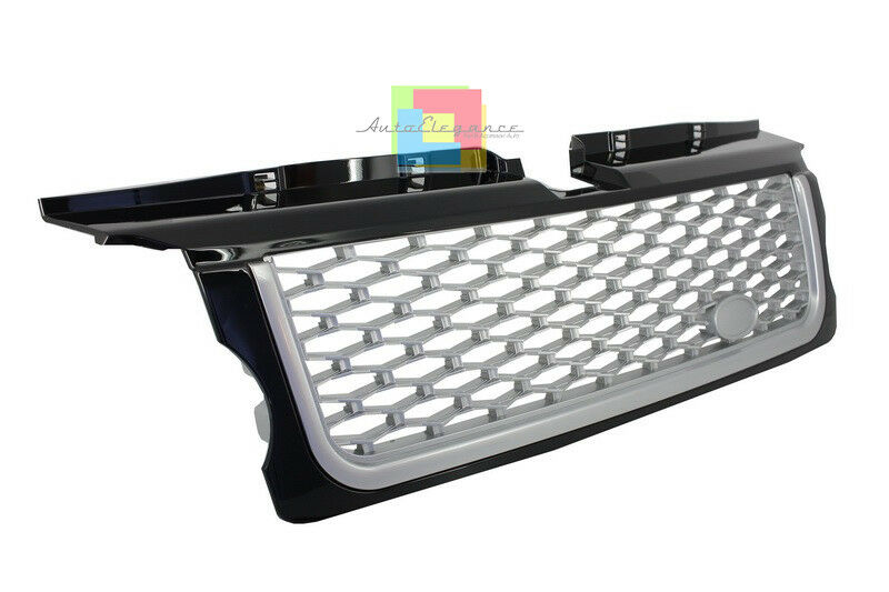 LAND ROVER RANGE ROVER SPORT 05-08 GRIGLIA ANTERIORE + LATERALI NERO / PLATINO