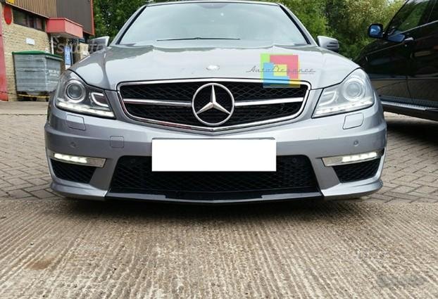 Fari anteriori led diurne mercedes c w204 07-11