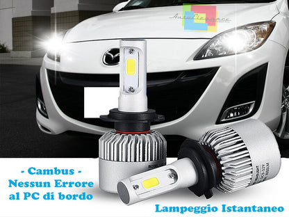 LED LOW BEAM LAMPS MAZDA 3 2009-2012 INSTANT 6000K CREE