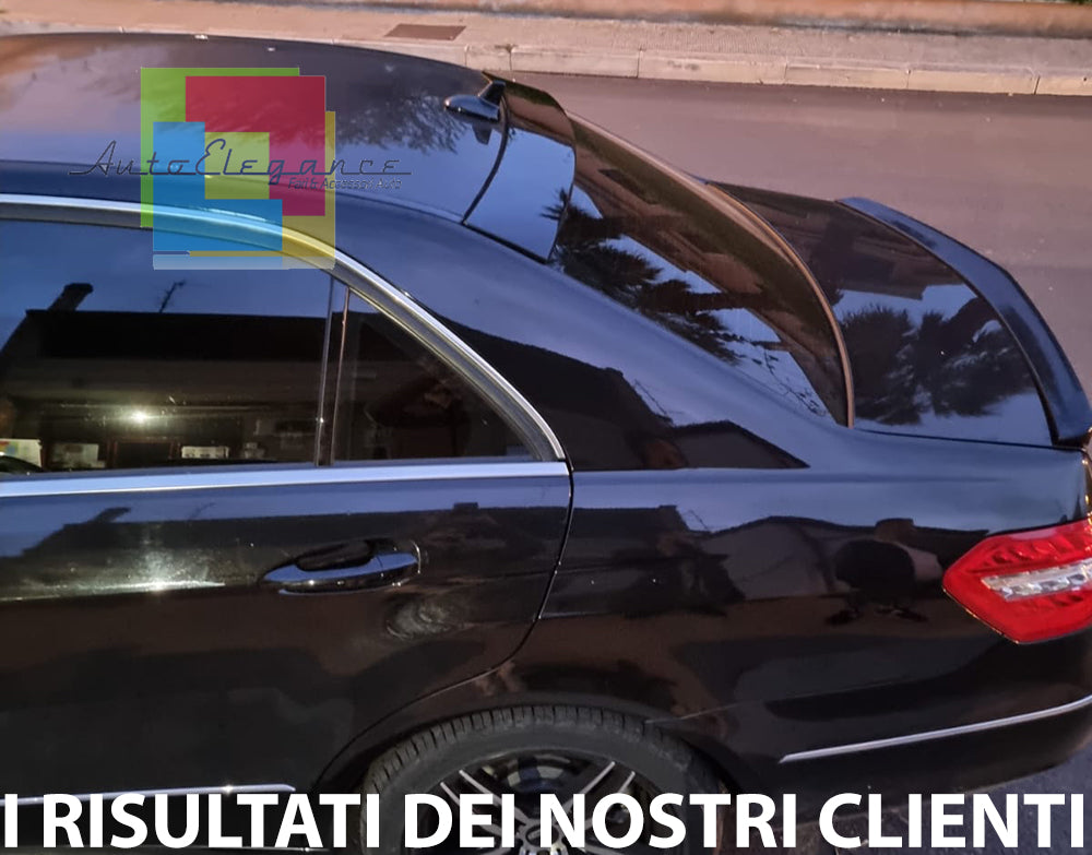 MERCEDES W212 2009+ ALSO FOR LIFT MODEL REAR ROOF SPOILER L-DESIGN