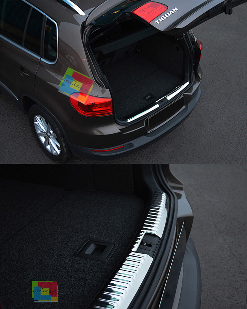 PIASTRA PORTELLONE POSTERIORE ACCIAIO INOX PER VW TIGUAN 2007+