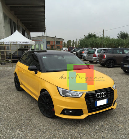 BAFFI SOTTO PARAURTI ANTERIORE AUDI A1 2010-2014 SPOILER DESIGN SLINE S1 RS1 AUTOELEGANCERICAMBI