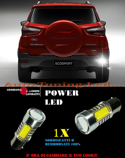 FORD ECOSPORT 6000K LAMPADA RETROMARCIA A LED P21W BA15S CANBUS NO ERROR