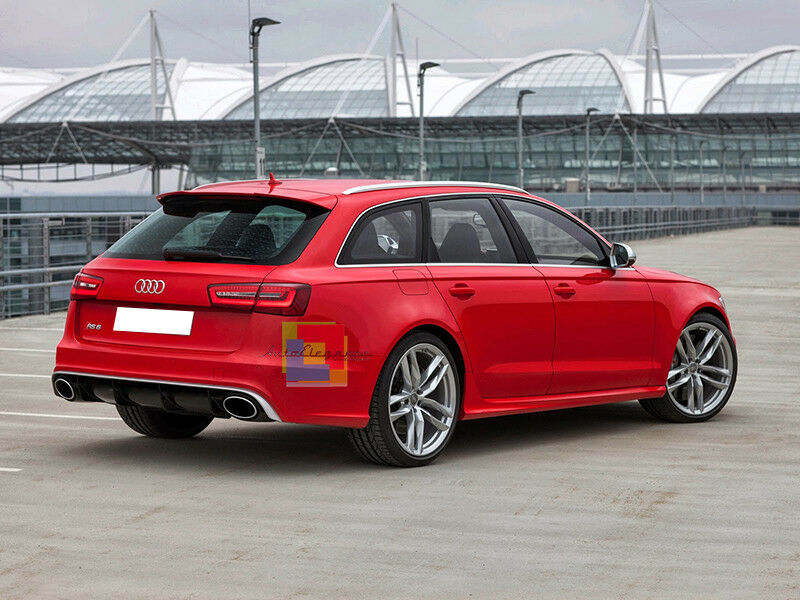 SOTTO PARAURTI RS6 LOOK PER AUDI A6 4G 2010-2014 AVANT BERLINA DIFFUSORE