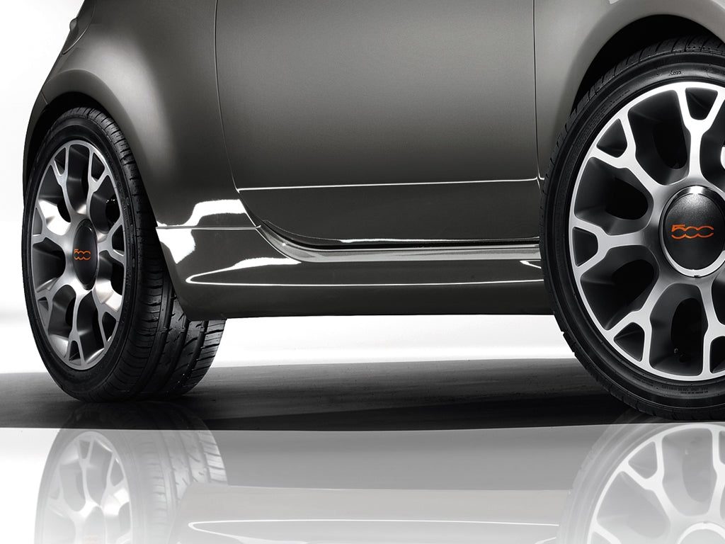 SIDE SKIRTS FIAT 500 2007+ SPORTY LOOK UNDER DOOR VRT