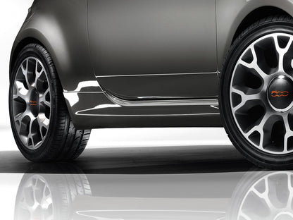 SIDE SKIRTS FIAT 500 2007+ SPORTY LOOK UNDER DOOR VRT