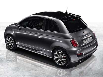 SIDE SKIRTS FIAT 500 2007+ SPORTY LOOK UNDER DOOR VRT