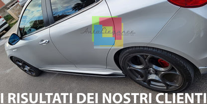 FLAPS SOTTO MINIGONNE LATERALI ALFA ROMEO GIULIETTA ABS NERO LUCIDO 0034