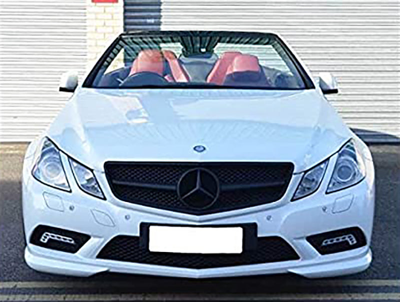 MERCEDES CLASSE E C207 W207 A207 2009-2013 GRIGLIA ANTERIORE CALANDRA AMG NERA