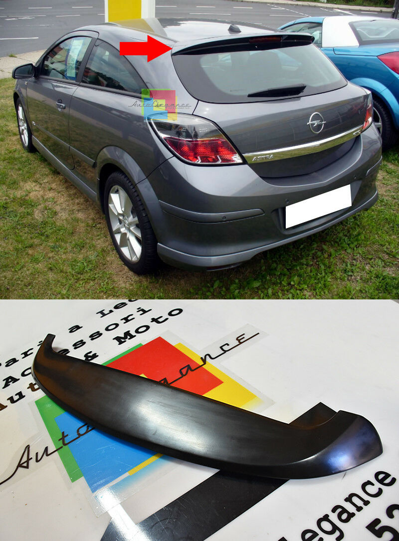 OPEL ASTRA H GTC 2005-2010 SPOILER POSTERIORE SUL TETTO LOOK OPC -.