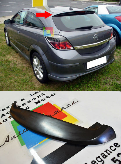 OPEL ASTRA H GTC 2005-2010 SPOILER POSTERIORE SUL TETTO LOOK OPC -.