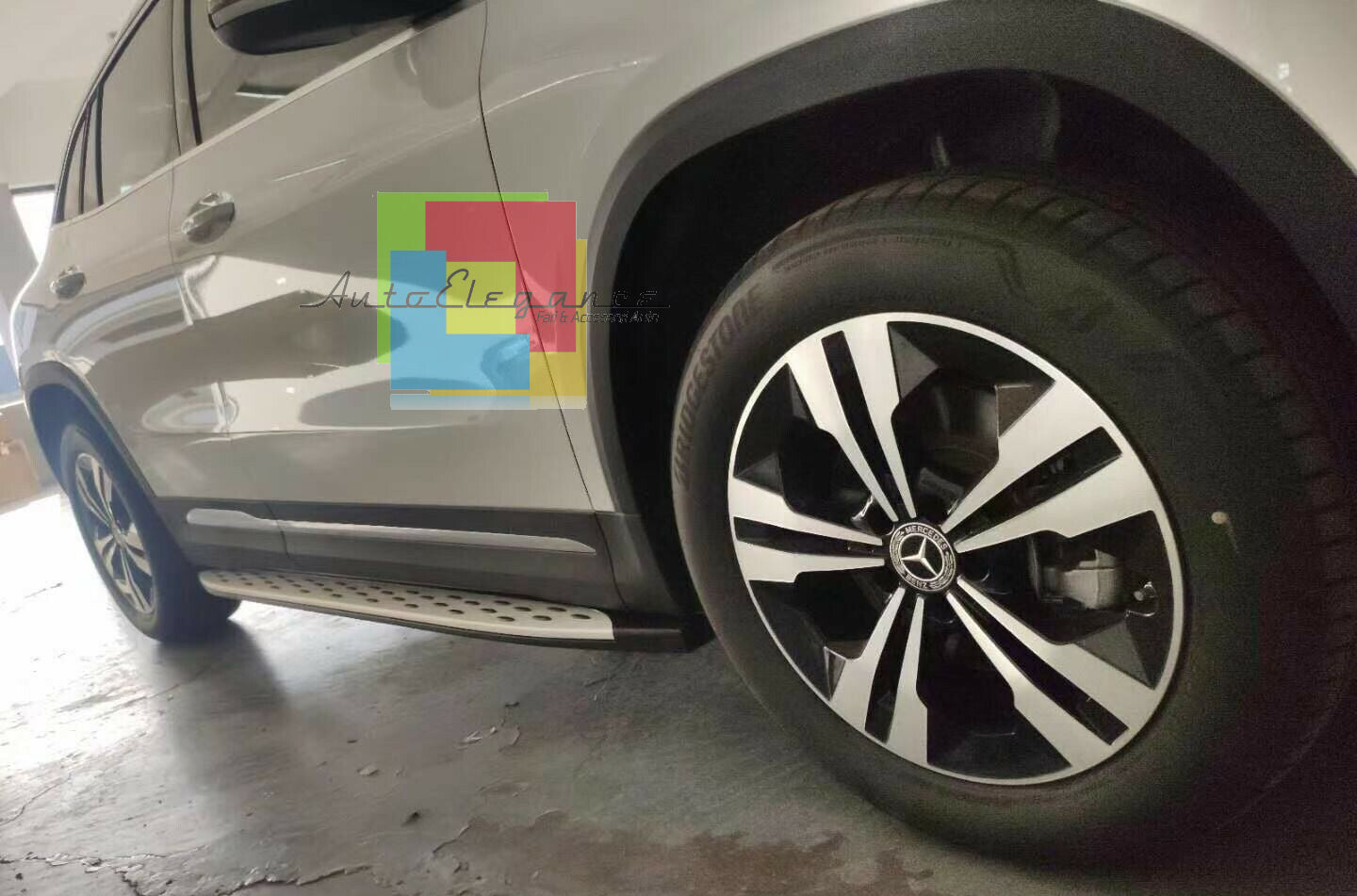 UNDER DOOR MERCEDES GLA H247 FROM 2020+ SPORT SIDE STEPS