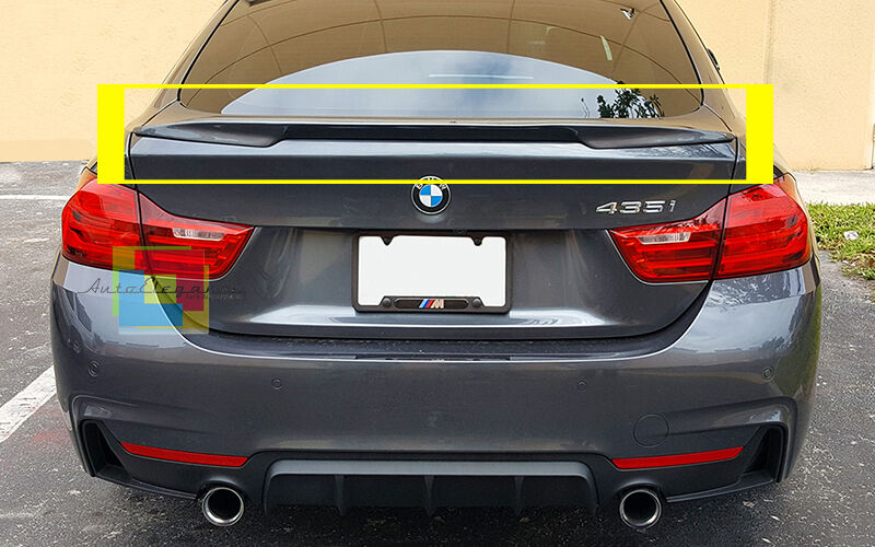 BMW SERIE 4 F36 GRAND COUPE SPOILER POSTERIORE SUL COFANO - LOOK M4 AUTOELEGANCERICAMBI