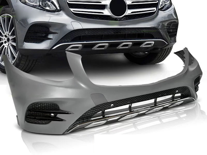 MERCEDES GLC SUV / COUPE 2015-2018 FRONT BUMPER AMG LOOK IN ABS