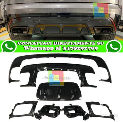 Range rover velar diffusore posteriore abs