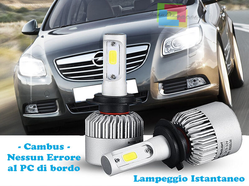 LED LOW BEAM LAMPS OPEL INSIGNIA 08-13 INSTANT 6000K CREE