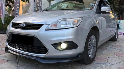 UNDER FRONT BUMPER FORD FOCUS II 2008-2011 SPLITTER GLOSSY BLACK 0246