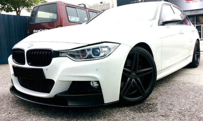 SPOILER SOTTO PARAURTI ANTERIORE M PERFORMANCE IN ABS BMW SERIE 3 F30 BERLINA
