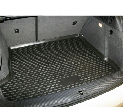 BLACK BOOT MAT Seat Leon III 5F in rubber with edge