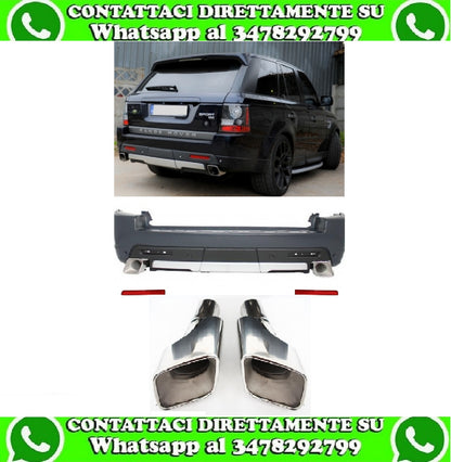 Rear Bumper suitable for Land Rover Range Rover Sport (2005-2013) L320 Autobiography Design