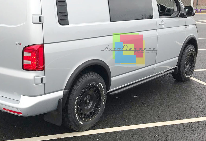 VW T6 VI TRANSPORTER CARAVELLE SPOILER SPORTS FENDERS IN ABS
