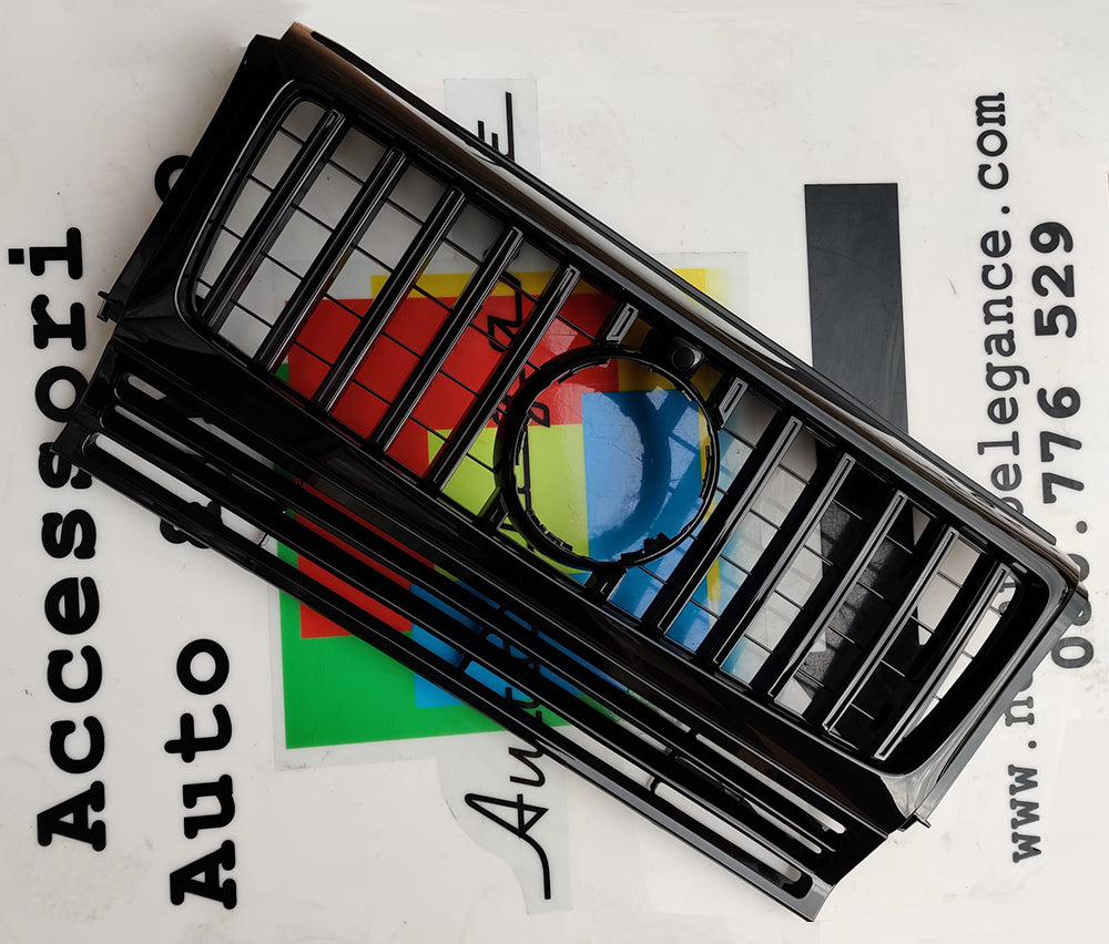 MERCEDES CLASSE G W463 1990-2014 GRIGLIA ANTERIORE AMG CALANDRA PROFILI NERI