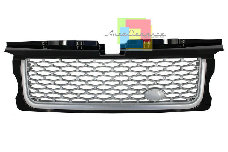 LAND ROVER RANGE ROVER SPORT 05-08 GRIGLIA ANTERIORE + LATERALI NERO / PLATINO