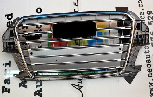 FRONT GRILLE PLATINUM AUDI Q3 2011-2015 SQ3 GRILLE CHROME EDGE