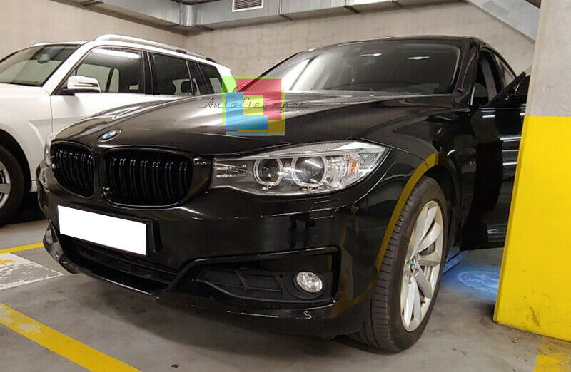 BMW SERIE 3 GT F34 2013+ GRIGLIA ANTERIORE DOPPIA FASCIA NERA LOOK M SPORT AUTOELEGANCERICAMBI