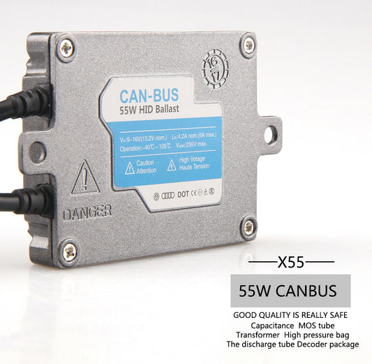 KIT XENON H7 55W CANBUS NO ERRORE MERCEDES C W203 00-07 6000K TOP QUALITA'