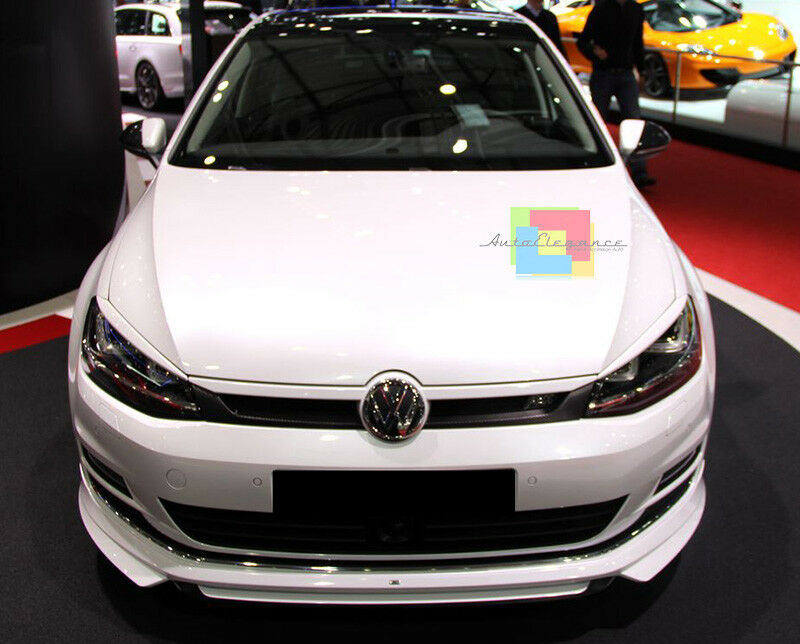 SPOILER ANTERIORE SOTTO PARAURTI SPORTIVO ABT VW GOLF 7 2012 IN POI .-