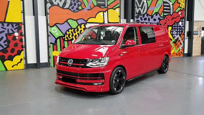 SOTTO PARAURTI VW T6 2015 IN POI ANTERIORE LOOK SPORTIVO ABT .-